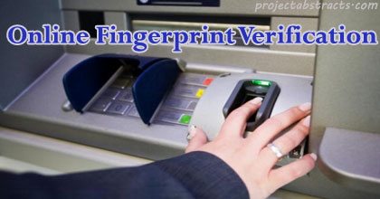Online Fingerprint Verification