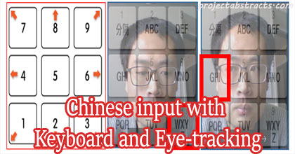 Chinese input with Keyboard and Eye-tracking