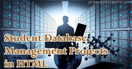 Student Database Management (DBMS) Projects in HTML